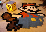 Der ultimative 8-bit-Mario-Teppich! Der ultimative 8-bit-Mario-Teppich!