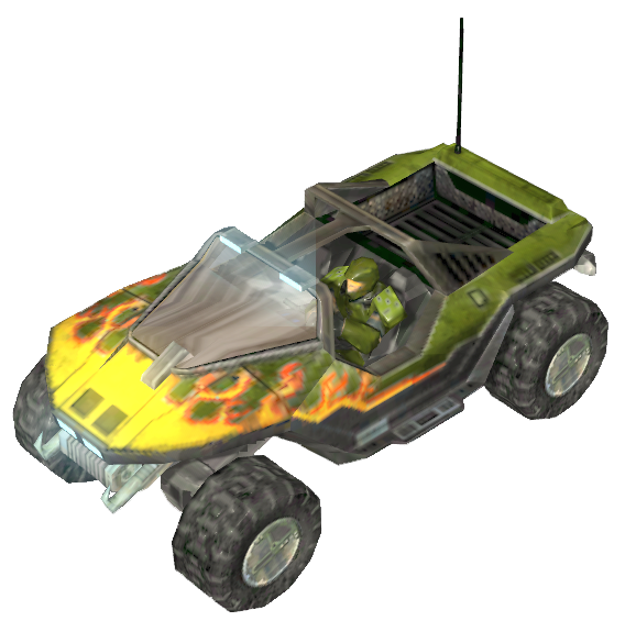 halo wars flame warthog