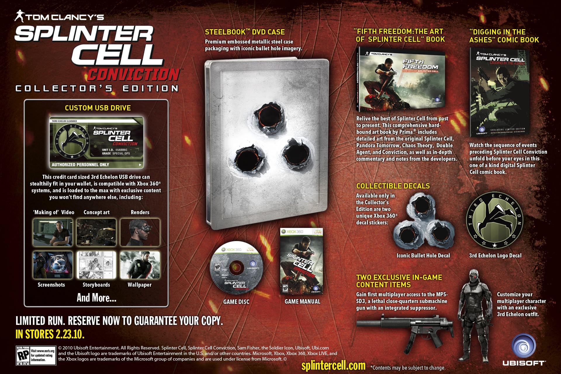 Splinter Cell: Conviction - Collector's Edition angekündigt - I KNOW ...
