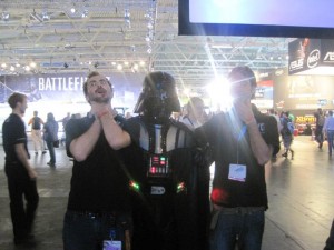 gamescom 2011 Mittwoch Darth Vader