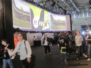 gamescom 2011 Mittwoch Fifa 12 Stand