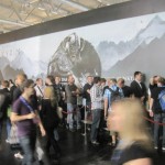 gamescom 2011 Mittwoch Skyrim Warteschlange