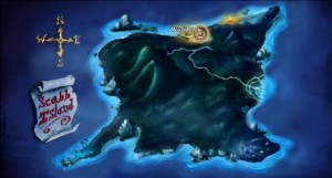Monkey Island 2 Special Editition Map