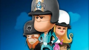 MotoHeros Gene McQuick und die Rivalen