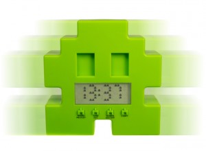 Space Invaders Wecker blur