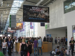gamescom 2012 besucher halle