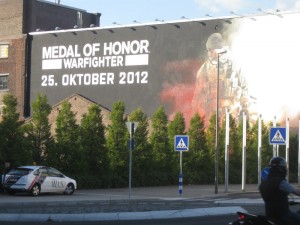gamescom 2012 parkplatz medal of honor wand