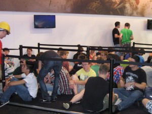 gamescom 2012 warteschlange