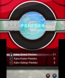 Pokemon-X/Y-Pokedex-Einteilung