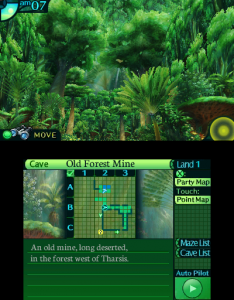 Etrian Odyssey 4 Wald 3DS
