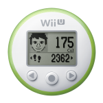 Wii Fit U Fitmeter grün Wii U