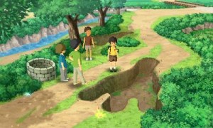 Attack of the Friday Monsters! A Tokyo Tale_Fußspur_Nintendo 3DS