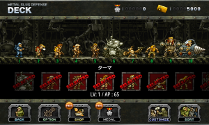 Metal Slug Defense Deck Android_iOS