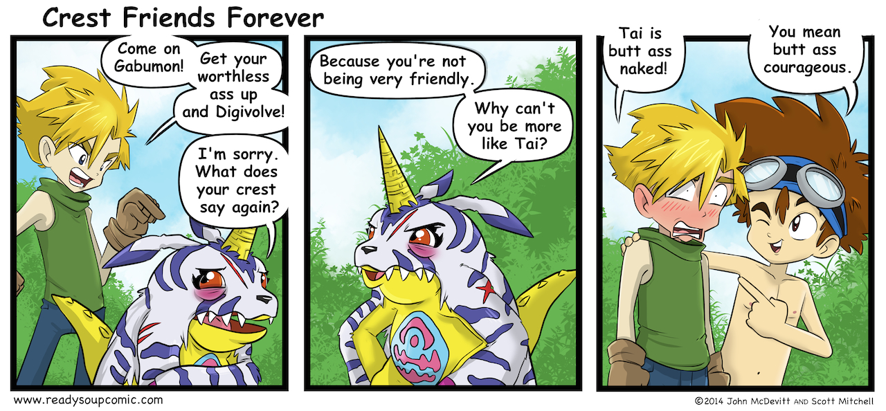 Digimon Freundschaft Comic