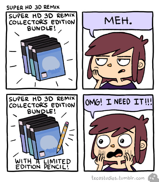 Limited-Laster-Käufe-Comic