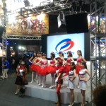 PAONDP-Booth-Babes-Aufstellung