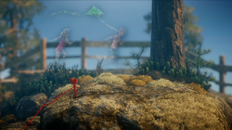 Unravel Screenshot von einer Erinnerungs-Sequenz