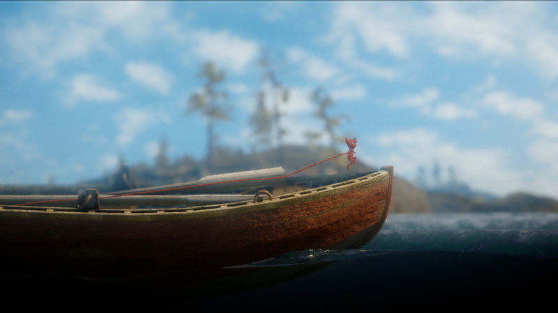 Unravel: Yarny fährt auf einem Boot