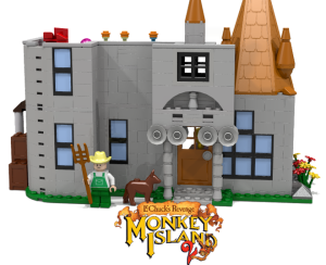 Monkey Island 2 Lego Garten