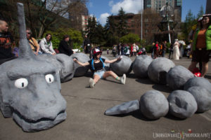 Ash und Onix by seattle geeks cosplay und savychan cosplay