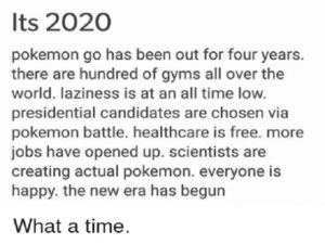 Pokémon Go what a Time