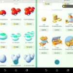 Pokemon Go Screenshot erste Items