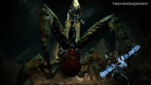 The Technomancer Bosskampf Concept Art