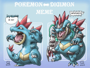 pokemon digimon meme impergamon by blue hugo d617rxp