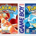 pokémon red blue cartridges
