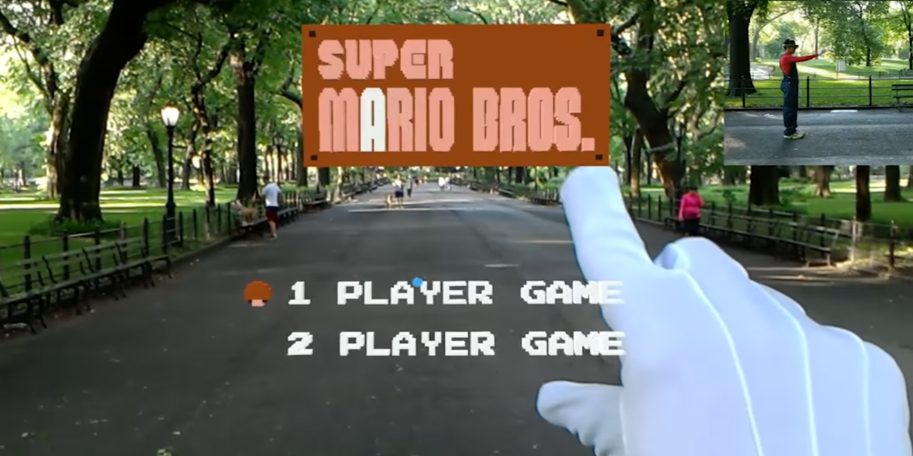 Super Mario Hololens