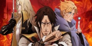 Castlevania Anime le trio de danger close-up