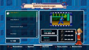 Megaman Legacy Collection 2 Zusatzherausforderungen