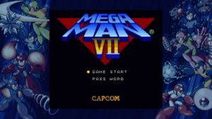 Megaman Legacy Collection 2 Megaman 7 Title