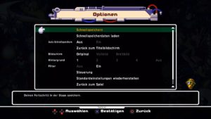 Megaman Legacy Collection 2 Optionen