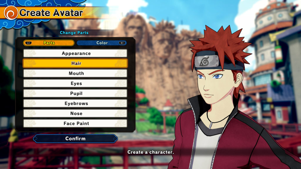 NarutoCharacterCreation