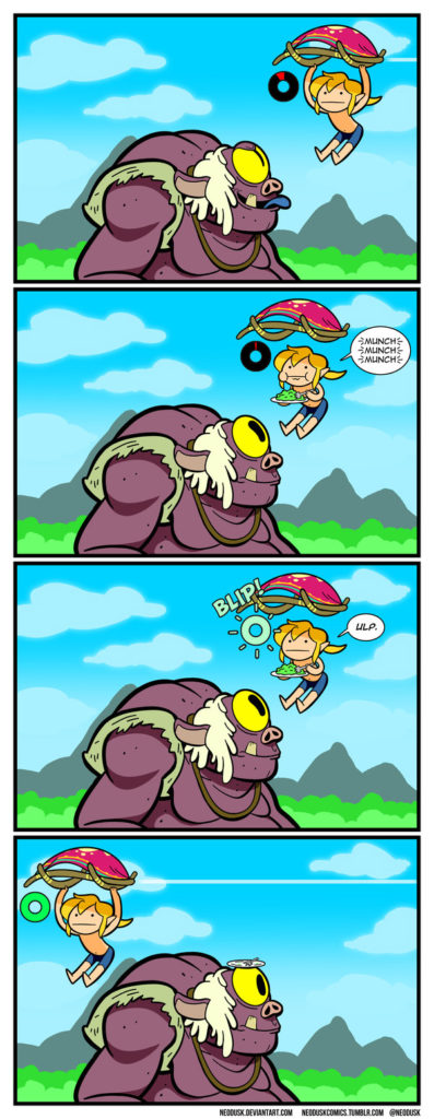 Flugverpflegung-Comics