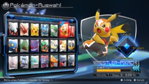 Pokémon Tekken DX Wrestler Pikachu