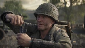 Call of Duty WWII Gespräche im Lager