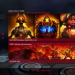 Doom für die Switch Multiplayer Menü