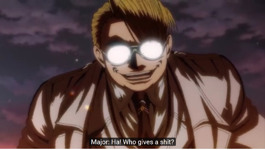 Hellsing Abrdiged Episode 8 Who Gives a Shit?