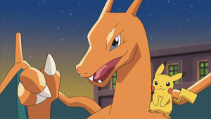 Pokémon I Choose You Glurak and Pikachu