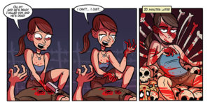 lara croft survival
