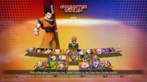 DRAGON BALL FighterZ Start Roster