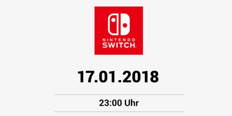 Nintendo Switch Ankündigung