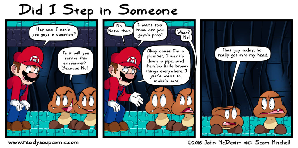 Goomba - Pilz oder Kot-Comics