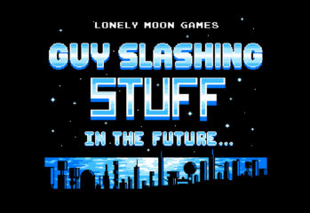 Guy Slashing Stuff In The Future-Artikelbild