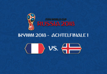 IKYWM 2018 - Achtelfinale 1 - Frankreich vs. Island
