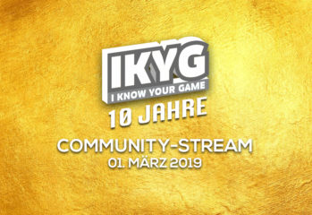 IKYG wird 10 - Der Jubiläums-Stream