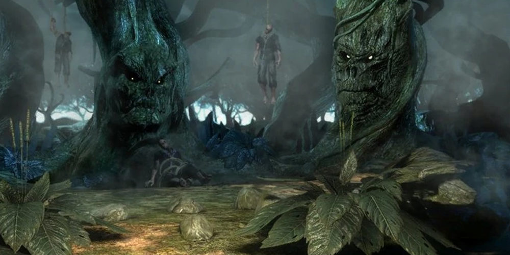 Mortal Kombat - Bäume aus dem Living Forest