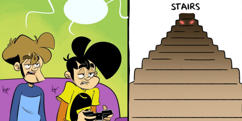 Artikelbild bestehend aus der Hälfte beider Comics der Woche